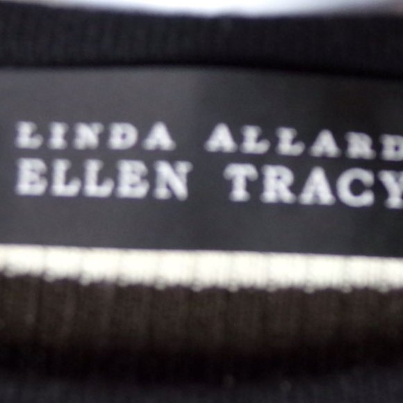 Linda Allard and Ellen Tracy Striped Women's Pullover Top Size L Merino 2837 - Picture 7 of 7